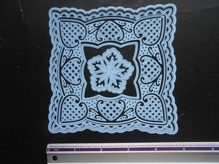Marianne "Ornate Nesting Squares" set of 5 dies Clear Out