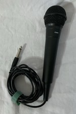 ION Wired Microphone Mic With On/Off Button W/ High Grade Low Noise Cable