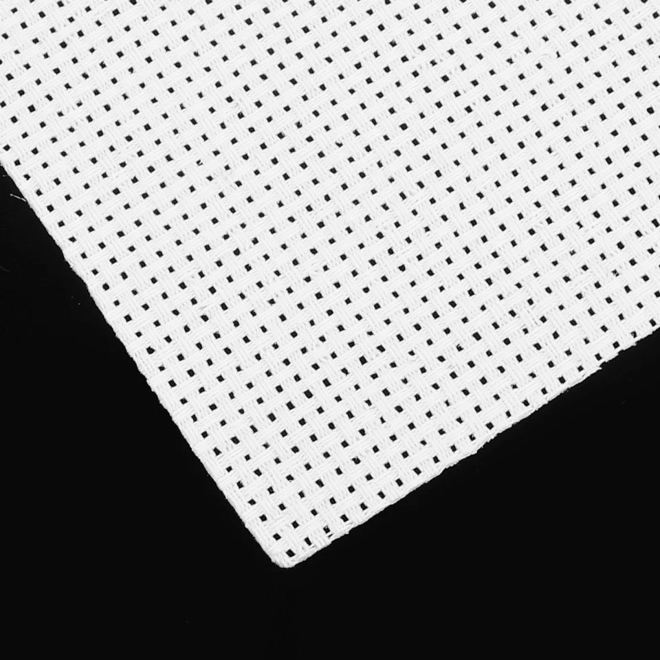  Lot de 10 tissus pour point de croix 11 ct - Tissu carré en coton pour - Photo 4/4