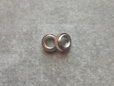 2 X ORIGINAL SCHWALBE FELGENMUTTER SILBER SV SCLAVERAND VENTIL