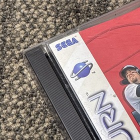 Sega Saturn Grand Slam 1997 Baseball Video Game Disc Case Manual Untested
