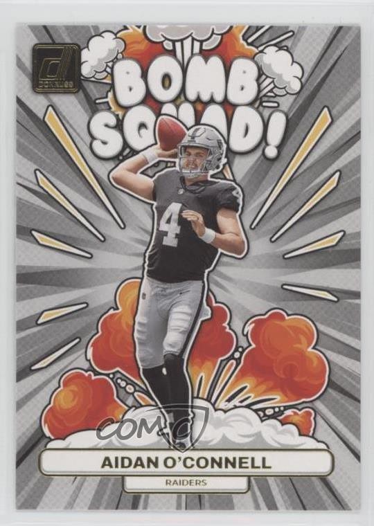 2023 Panini Donruss Bomb Squad Aidan O'Connell #BS-5 0u9w