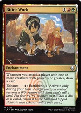 Bitter Work 210 Avatar: The Last Airbender Magic the Gathering
