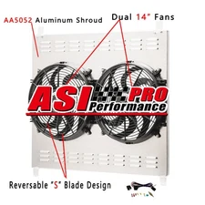 Aluminum Shroud Fan Relay Kits Fits 2007-2014 Toyota Tundra 4.0L V6 Gas US NEW