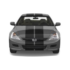 Dual 10 Racing Stripes Self Healing Vinyl Fits Honda Accord 2003 To 2007 Dual 10 Racing Stripes Self Healing Vinyl Fits Honda Accord 2003 To 2007