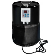 5 Gallon Bucket Heater Pro Kit - 800W 120V Drum Heating Blanket with 0-212℉ Adju