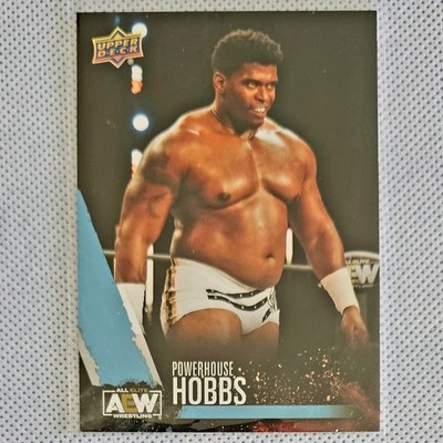 Powerhouse Hobbs RC 2021 Upper Deck AEW #56 | WWE Royce Keys - NM-MT