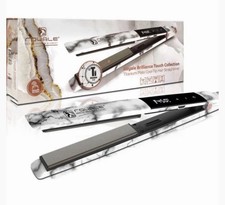 Royale Brilliance Titanium Touchscreen Flat Iron - Marble - MSRP 650