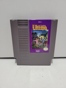 Ultima Exodus w/ Poster Nintendo NES Complete Box CIB (Battery Works)