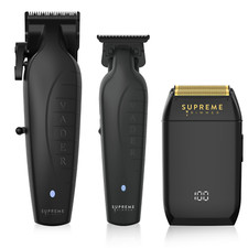 Supreme Trimmer 3-in-1 VADER DLC Barber Kit  STC5098 ST3778 STF602  Black