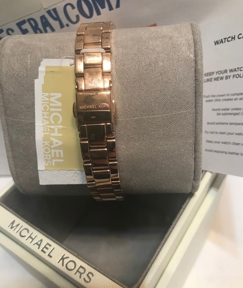 Michael Kors Women's 28mm Petite Norie Rose Gold-Tone Watch
