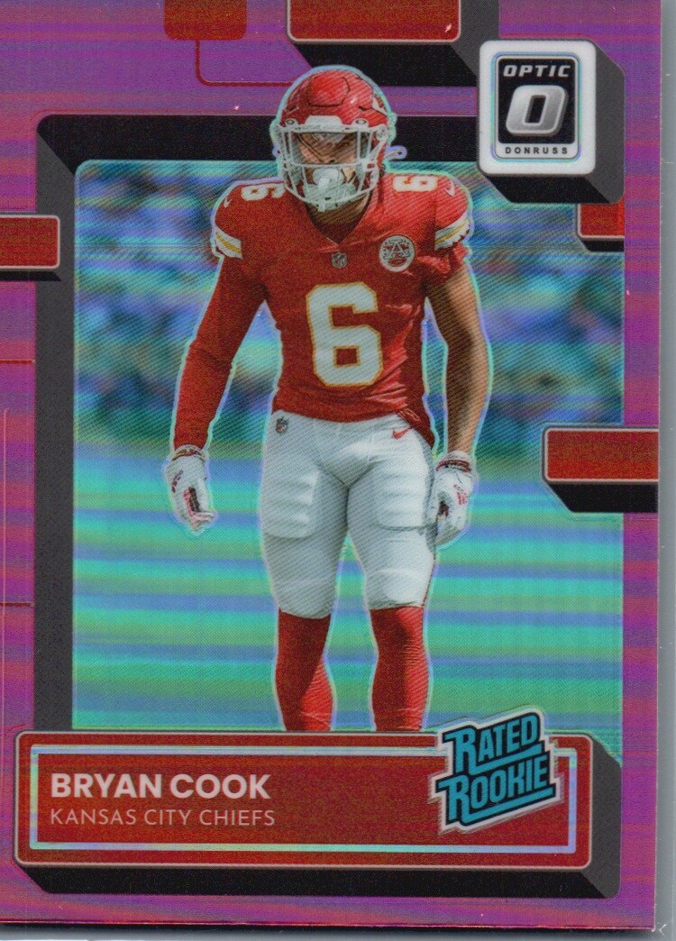 Bryan Cook Panini Donruss Optic #272 Pink