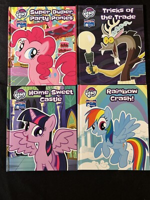 My Little Pony Story Reader, Me Reader Set Of 4 Books, Hardback, 2017