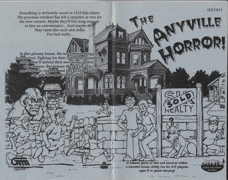 Anyville Horror - Fear and Survival within a Hunted House for 2-8 Players