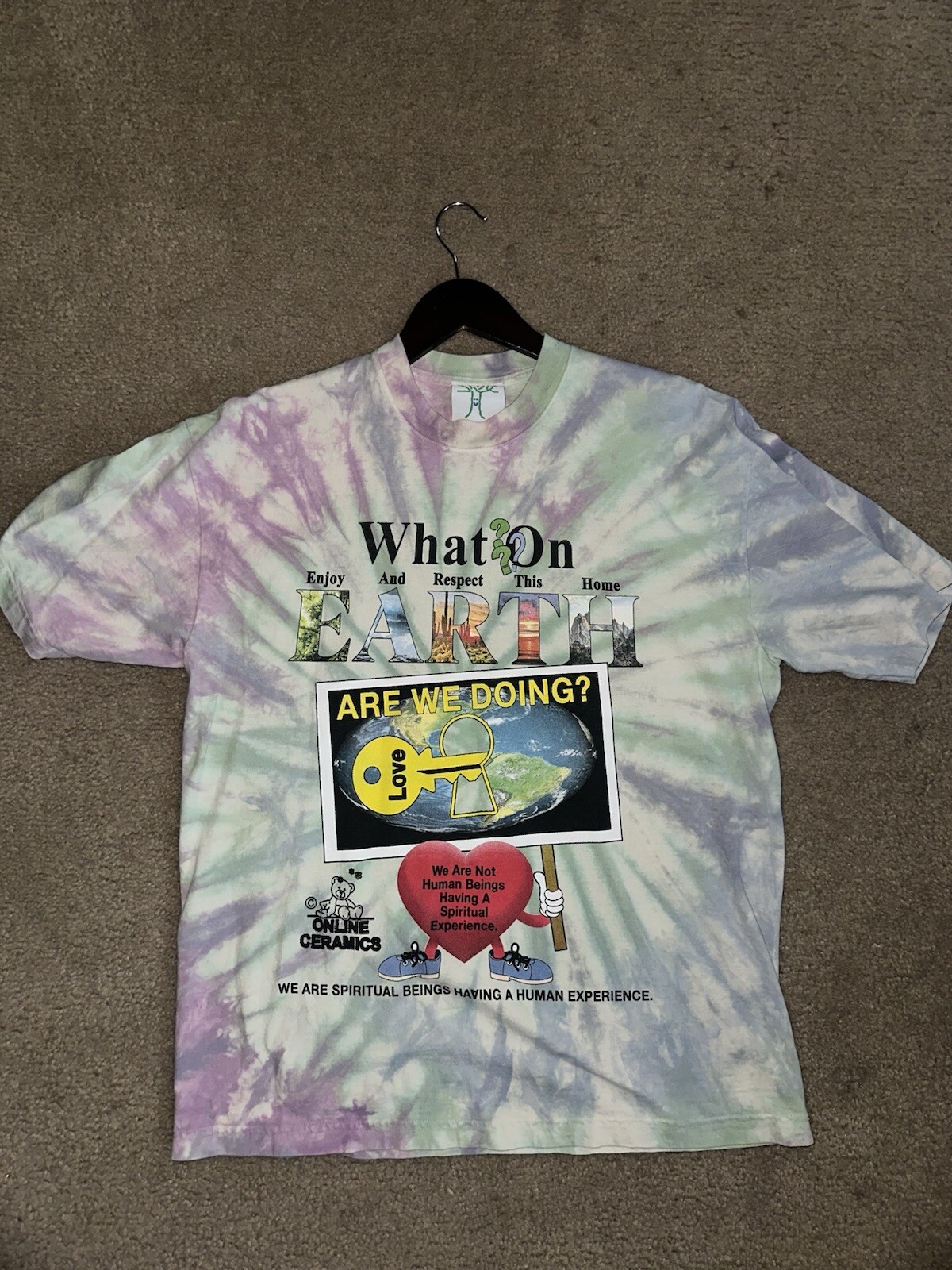 Online Ceramics What On Earth Are We Doing T-Shirt Size Large-image