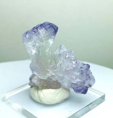 FLUORITE PURPLE CRYSTALS, ALL AROUND CRISTALLYZED from PERÚ........HUANZALA MINE