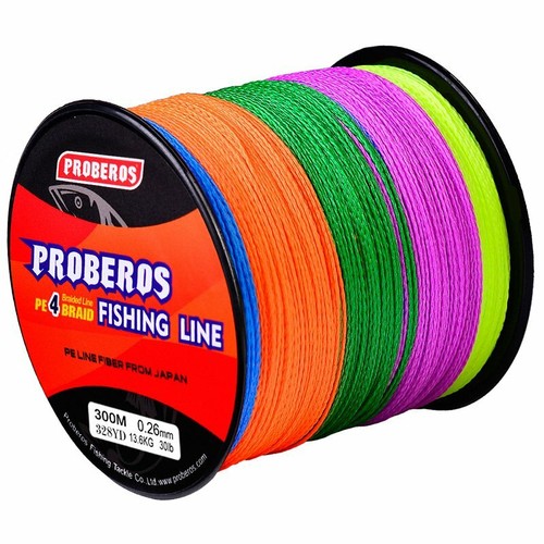 1 Roll 300M 4 Strands Fishing Line PE Braided Lines Abrasion Resistant - Bild 11 von 16