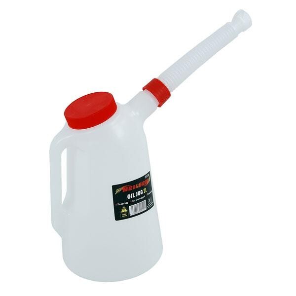 2L 2 Litre Graduated Pourer Oil Fuel Jerry Can Container Measuring Jug CT1120