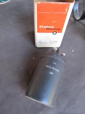 Delco Remy Coil Clean NOS Delco Remy Coil Ford 1950's 1972277 1956 1957 1958 | eBay