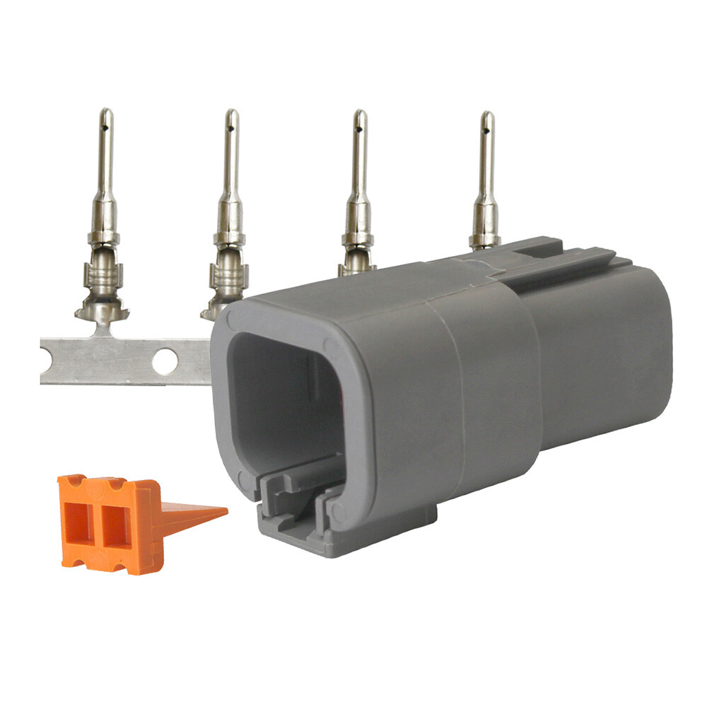 Pacer Dtp Deutsch Receptacle Repair Kit - 14-12 Awg (4 Position)  TDTP04F-4RP