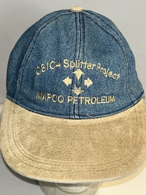 MAPCO PETROLEUM HAT CAP ADJUSTABLE STRAPBACK C3 C4 SPLITTER PROJECT