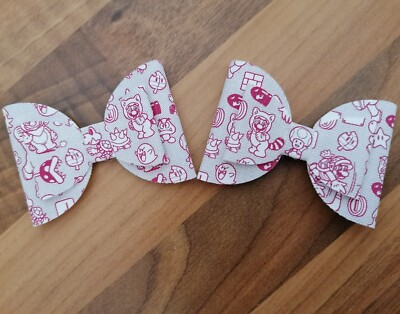 Super Mario Charaktere Haarschleife Set