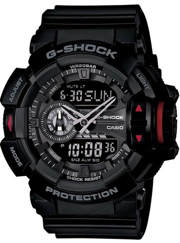 CASIO G-SHOCK 5398 GA-400-1BER NERO e Rosso GARANZIA OTTOBRE 2022 | eBay