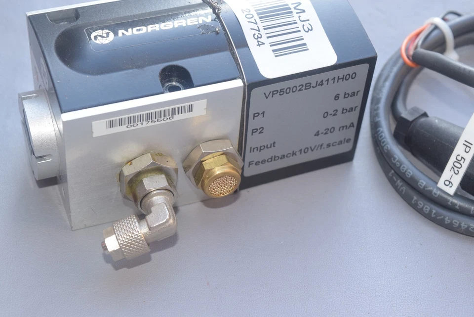 Válvula de presión proporcional IMI NORGREN VP50002BJ411H00 #207734-L3 Foto 2 de 4