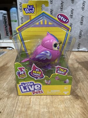 #ad Little Live Pets Lil Bird Candi Sweet 20 Birds Sounds Talk Back New $12.00
