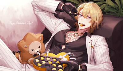 Anime virtual youtuber  luca kaneshiro nijisanji Playmat Gaming Mat