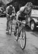 Winner Ferdi Kubler and Jean Robic 1948 Switzerland Germany Old Photo