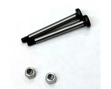 ST Racing Concepts Polished Steel Rear Outer Hinge Pin Set for Traxxas Slash
