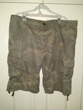  U.S Army Military Issue Camouflage Cargo Combat Shorts Men's sz 40x11