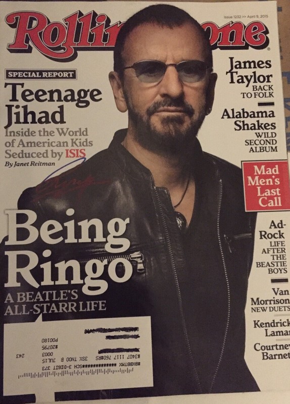 Ringo Starr Rolling Stone