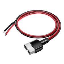 10AWG Battery Cable for Anderson 50A Plug Pigtail Wire Lead 50Amp Connector SB50