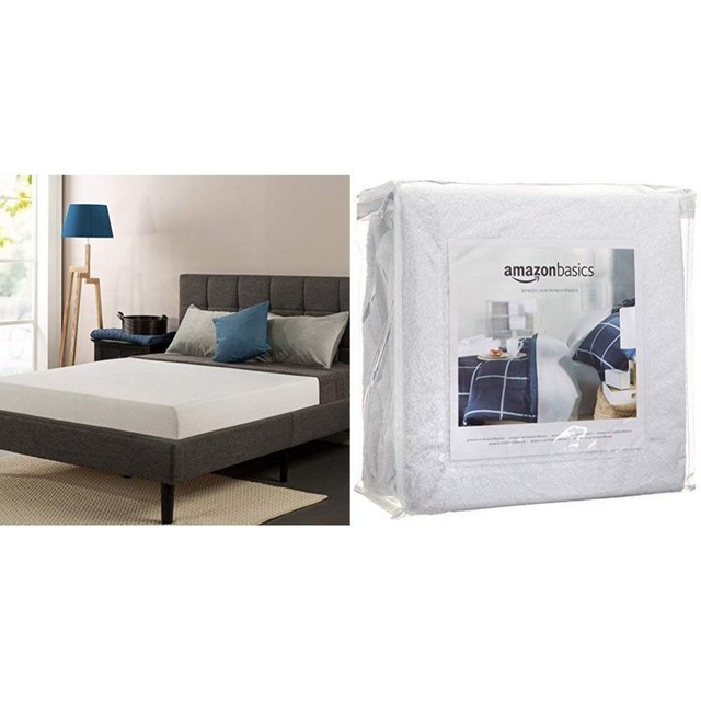 Zinus Sleep Master Ultima Comfort Memory Foam 8 Inch Mattress Full Mattresses Furniture
