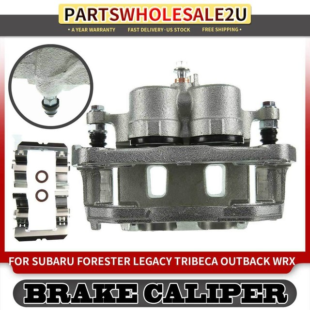 Front Left Driver Brake Caliper w/Bracket for Subaru Forester Legacy