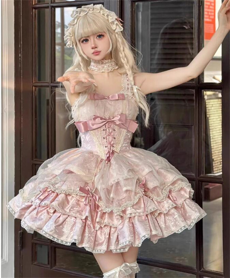 Zylione Lolita jurk voor dames, feestjurk, vintage, middeleeuwse jurken