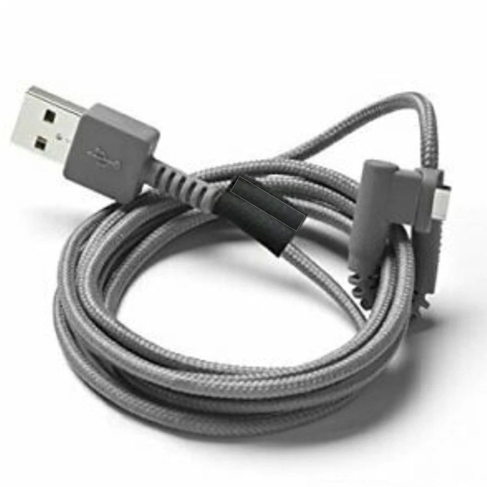 4FT Charge Cable for Nook Color Tablet Braided 90 Degree Connection Charger Cord - Image 2 of 4