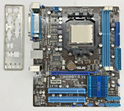 ASUS M4N68T-M  V2 REV:1.02 DDR3 - µATX - Sockel AM3 - mit I/O Shield #MX64