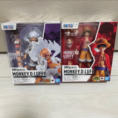 S.H.Figuarts Monkey D Luffy Gear 5 Raid on Onigashima 2pcs Set One