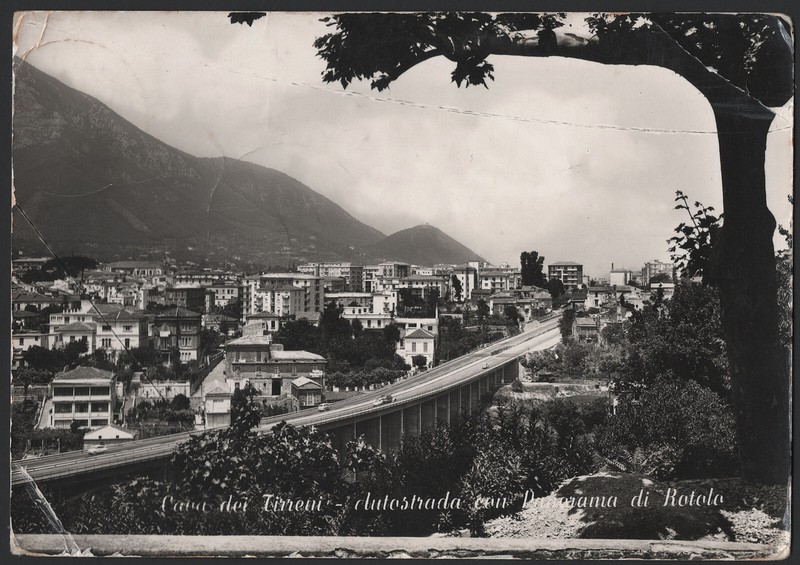 Cava dei Tirreni "Real Photo" Post Card: Used
