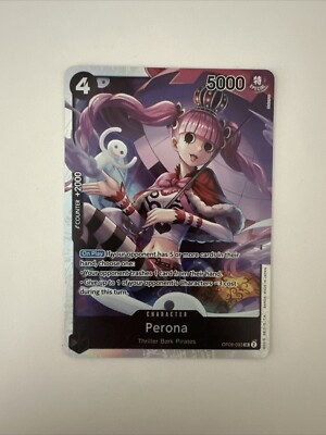 ONE PIECE WINGS OF THE CAPTAIN SUPER RARE PERONA SR OP06-093