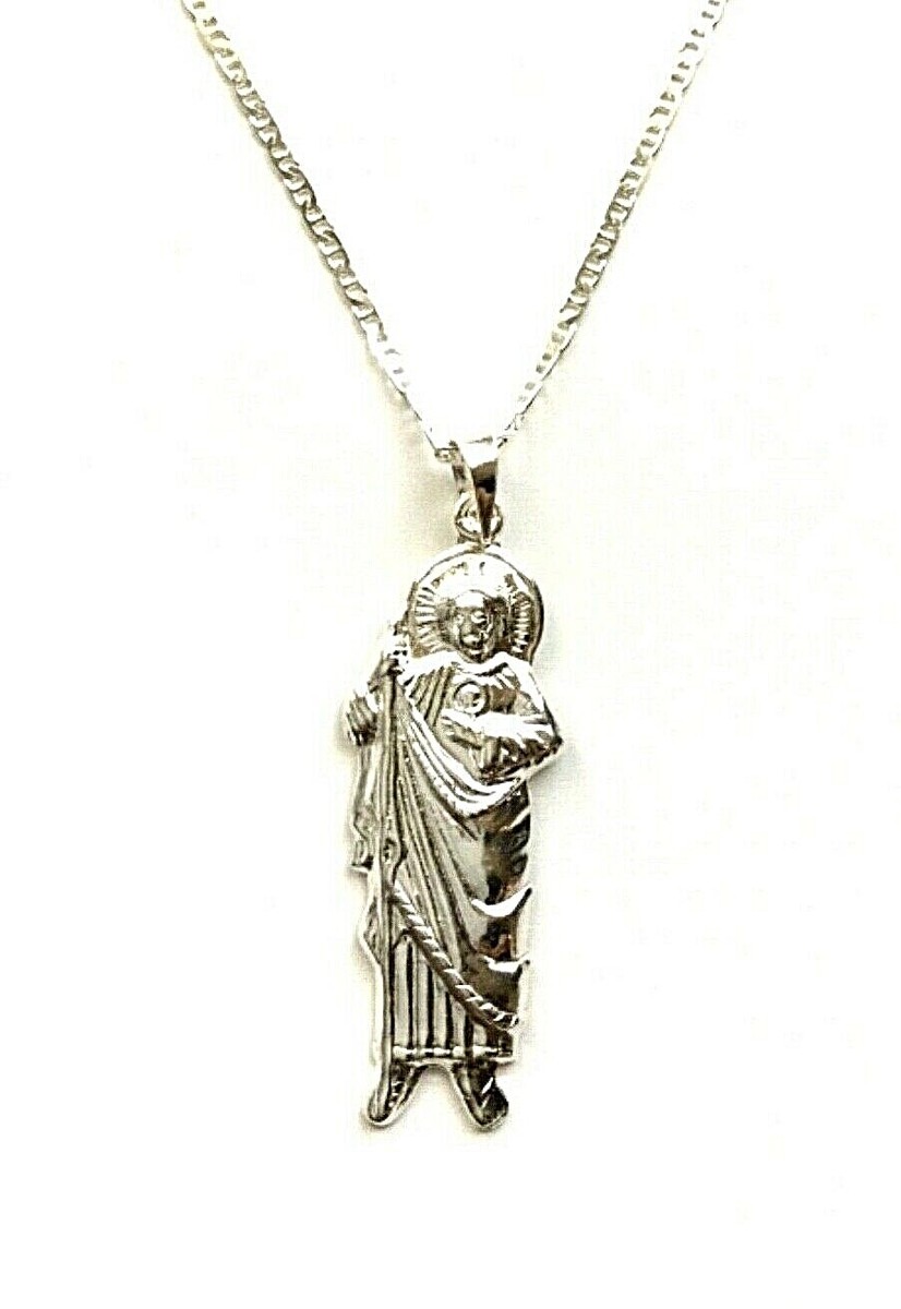14k gold plated very bg sant jude necklace san judas tadeo cadena 14k gold plated very bg sant jude necklace san judas tadeo cadena