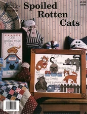 Spoiled Rotten Cats Cross Stitch | Jeremiah Junction #JL128