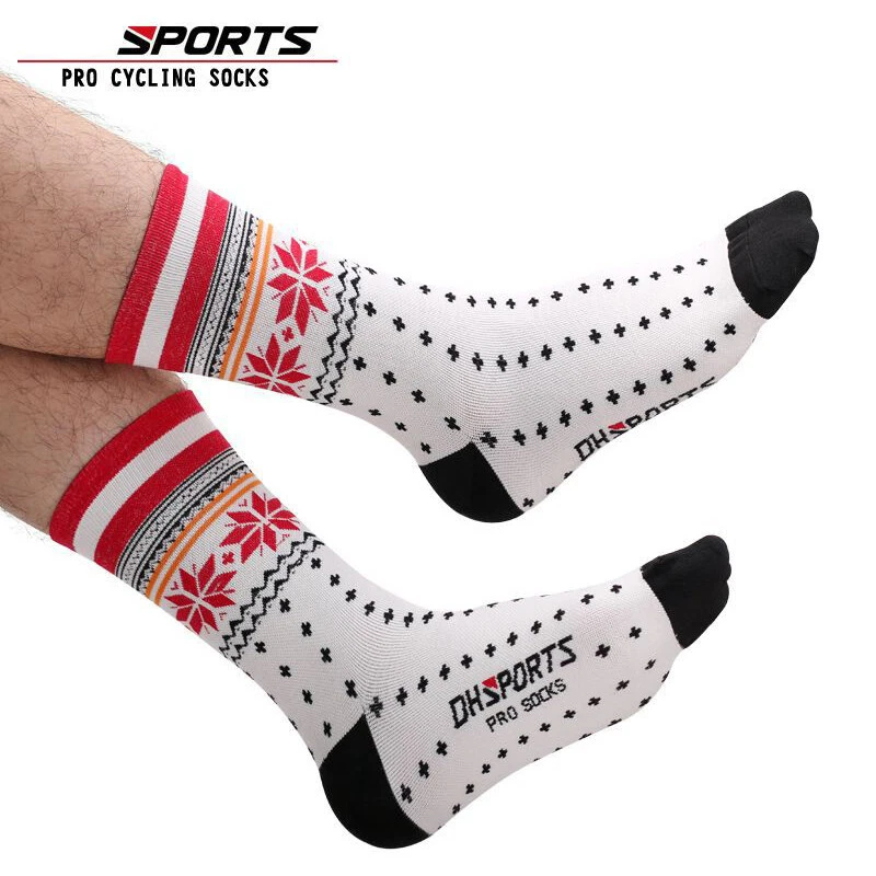 Calcetines de ciclismo para hombres y mujeres Montar en carretera Bicicleta Deportes Calcetines al tobillo MTB XC BMX Foto 2 de 4