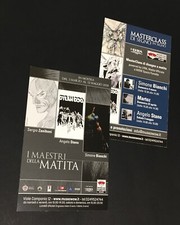 Cartolina Dylan Dog e Diabolik - I maestri della matita