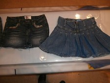 GIRLS JEAN SHORTS SIZE 12,SO,CHILDRENS PLACE,LEI,CANDIES LOT OF 4