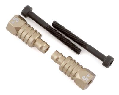 Revolution Design RC8B3.2 +5mm Aluminum Rear Shock Mount Set [RDRP0527-RE]