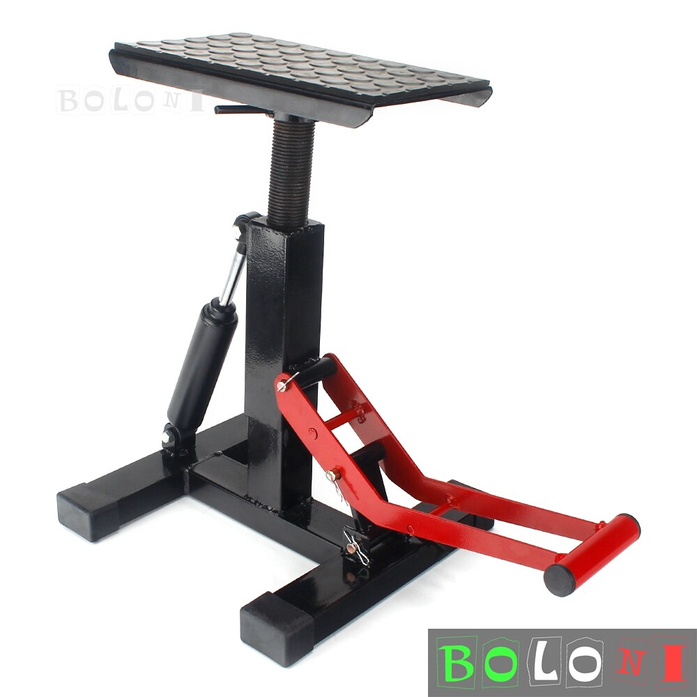 エクササイズ 330 lbs Adjustable Height Motorcycle Dirt Bike Easy Lift
